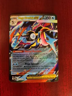 Mega Greninja Ex 022/086 Ultra Rare Holo Chaos Rising Pokemon Tcg - Image 1