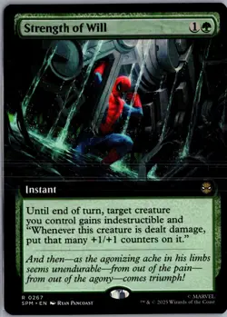 Strength of Will 118 MTG Marvel's Spider-Man Non-Foil NM/M - Image 1