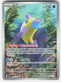 Bruxish 200/191 Illustration Rare Surging Sparks Pokemon Holo Near Mint - Image 1
