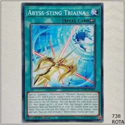 Abyss-sting Triaina - ROTA-EN062 - Common 1st Edition Yugioh - Image 1