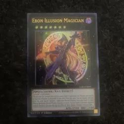 Yugioh! Ebon Illusion Magician - LDS3-EN091 - Ultra Rare - 1st Edition Near Mint - Image 1