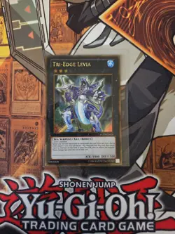 YUGIOH TRI-EDGE LEVIA PGLD-EN026 GOLD SECRET UNLIMITED ED NM - Image 1