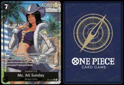 One Piece CCG The Azure Sea's Seven Ms. All Sunday OP14-084 - Image 3