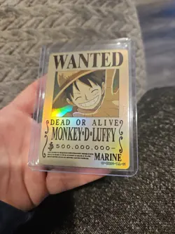 Monkey D Luffy Marine One Piece Wanted Dead or Alive Card OPDR02-TJL-01 - Image 3