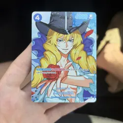 One Piece TCG Royal Blood OP-10 Cavendish SP Parallel Art - Image 1