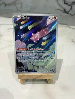 Minior 201/182 Illustration Rare Paradox Rift set Holo Pokemon TCG card - Image 1
