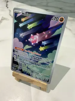 Minior 201/182 Illustration Rare Paradox Rift set Holo Pokemon TCG card - Image 4