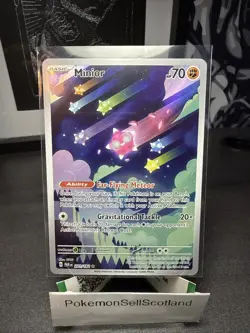 Pokemon TCG Minior Paradox Rift 201/182 Holo Illustration Rare Card - Image 1