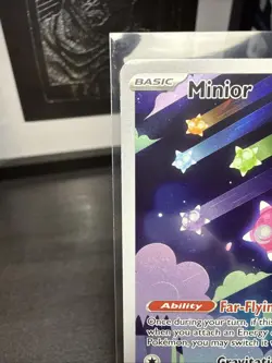 Pokemon TCG Minior Paradox Rift 201/182 Holo Illustration Rare Card - Image 2