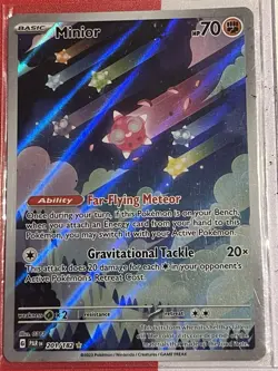 Pokemon TCG Minior Paradox Rift Holo Card 201/182 Illustration Rare - Image 1