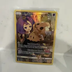 Pokemon TCG Mimikyu 245/236 SM Cosmic Eclipse Secret Rare Full Art Holo - Image 1