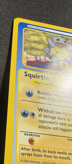 Squirtle Funskool Pokemon card India 2004 - Image 3