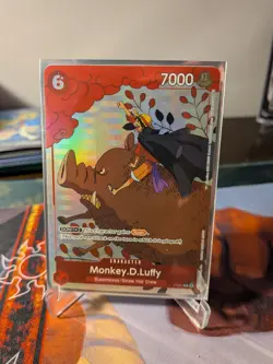 Monkey D Luffy P-001 Gift Collection 2023 One Piece Card - Image 1