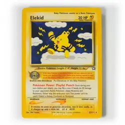 Pokemon - Elekid - Non Holo - 22/111 - Neo Genesis - Rare Card - Image 1