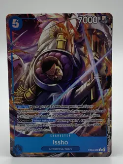 One Piece TCG Issho Card EB04-022 English Edition Alt Art NM - Image 1