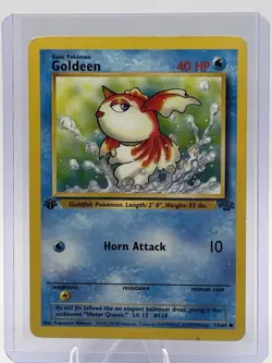 Pokemon TCG Goldeen Jungle Card 53/64 Regular Common 1st Edition - Image 2