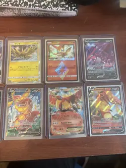 Pokemon TCG 13-Cards, Charizard Mewtwo japanese Pikachu, Zekrom tag team - Image 4