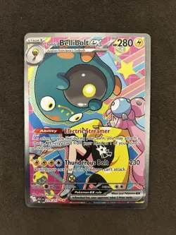 Pokemon Iono's Bellibolt ex Special Illustration Rare Ascended Heroes 279/217 - Image 1