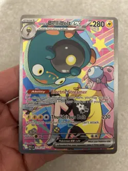 Pokemon Iono's Bellibolt ex Special Illustration Rare Ascended Heroes 279/217 - Image 2