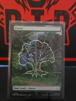 1 x Forest (0193) - Marvel's Spider-Man - NM-Mint - MTG - Image 1