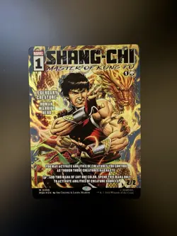 MTG Marvel Super Heroes Shang-Chi, Master of Kung Fu Borderless 0396 Foil - Image 1