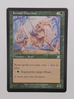 Krosan Warchief - NM - Scourge - MTG - Image 1