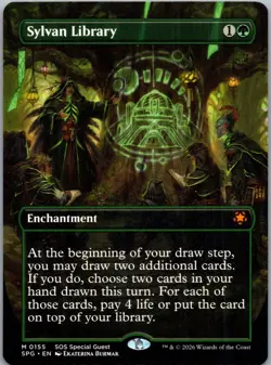 Sylvan Library (Borderless) M Special Guests 155 NM - Image 1