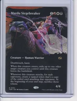 MARDU SIEGEBREAKER BORDERLESS 364 TARKIR: DRAGONSTORM MAGIC: THE GATHERING NM/M - Image 1
