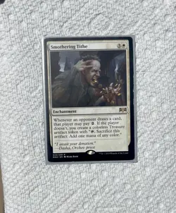MTG Smothering Tithe, Ravnica Allegiance, Rare, MP (Moderately Played) - Image 1