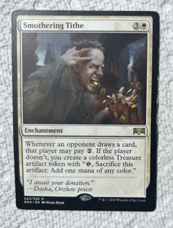 MTG Smothering Tithe, Ravnica Allegiance, Rare, MP (Moderately Played) - Image 4