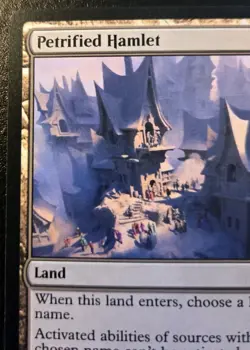 Petrified Hamlet 0259 Rare Secrets Of Strixhaven Magic: The Gathering - Image 2