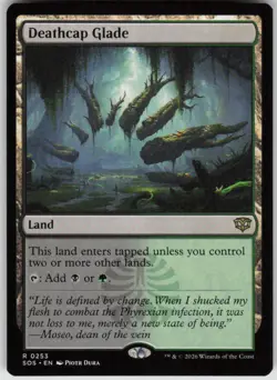 MTG Deathcap Glade NM Secrets of Strixhaven Magic 253 - Image 1