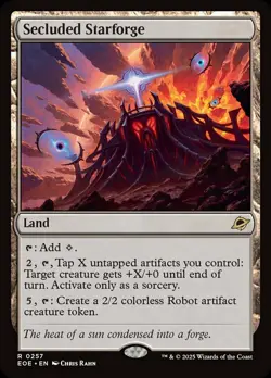 x1 Secluded Starforge R MTG Edge of Eternities M/NM, English - Image 1