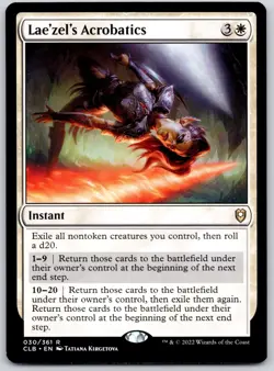 Lae'zel's Acrobatics - Commander Legends: Battle for Baldur's Gate CLB - MTG - N - Image 1