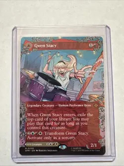 Gwen Stacy /Ghost-Spider (#209) Extended Art SPM NM MTG Ghost Spider - Non Foil - Image 2