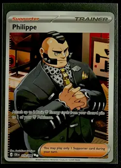Philippe - Trainer - Full Art - CRI EN 110/086 - Pokemon TCG - Image 1