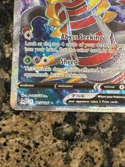 2022 Pokemon Lost Origin #185/196 Giratina V FA Ultra Rare Holo Mint - Image 2