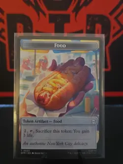 MTG - FOOD || ROBOT Double Sided Token - Marvel: Spider-Man - Image 2