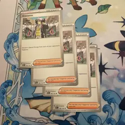 4x Giacomo 182/193 x4 - Paldea Evolved - Pokemon TCG - Playset - NM - Image 1