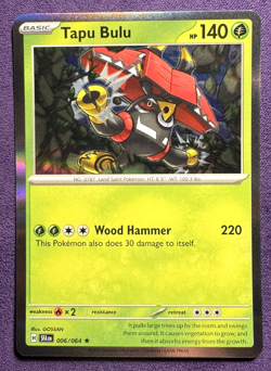 Tapu Bulu 6/64 | SV: Shrouded Fable | Holo | Pokemon (NM) - Image 1