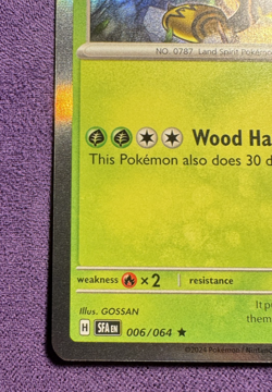 Tapu Bulu 6/64 | SV: Shrouded Fable | Holo | Pokemon (NM) - Image 5