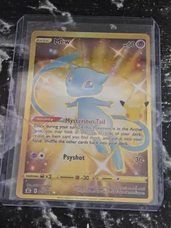 Pokemon Mew 025/025 Celebrations NM - Image 1