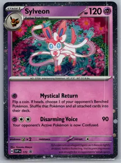 Sylveon (Cosmos Holo) 172 Holo Promo Scarlet & Violet Promo Pokemon Near Mint - Image 1