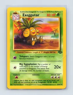 Exeggutor 35/64 Uncommon Jungle Pokemon Unlimited Lightly Played - Image 1