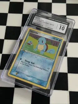 2004 POKEMON EX FIRE RED & LEAF GREEN Squirtle CGC GRADE 10 - Image 2