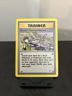 Pokemon Gym Heroes Trainer Brock’s Training Method 106/132 - Image 1
