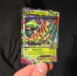 Pokemon TCG M Sceptile EX 8/98 XY Ancient Origins Ultra Rare Holo Full Art - Image 2
