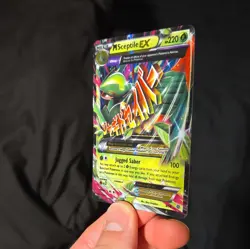 Pokemon TCG M Sceptile EX 8/98 XY Ancient Origins Ultra Rare Holo Full Art - Image 3