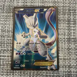 2015 Pokemon XY BREAKthrough Mewtwo EX Ultra Rare #157/162 - Image 1