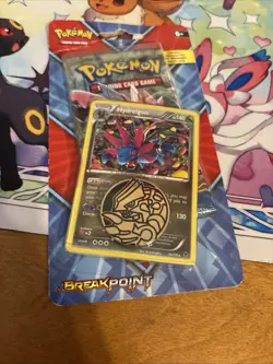 2016 Pokemon TCG XY BREAKPOINT HYDREIGON Promo Coin Checklane Blister Pack - Image 1